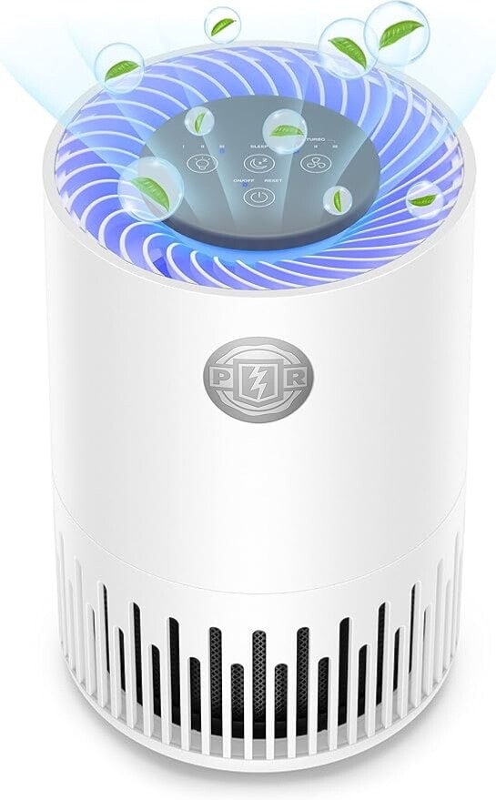 Air Purifier HEPA & Carbon Filters, 4 Speed , Anti Allergies Auto/ Sleep New