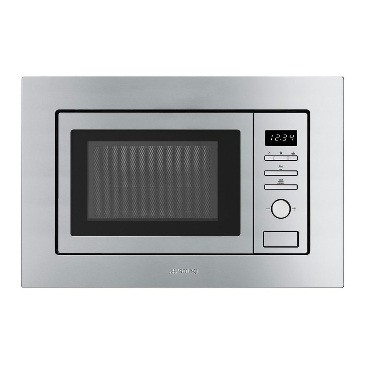 Smeg Built-In Microwave & Grill 800W Microwave / 1000W Grill, 20L, Stainless