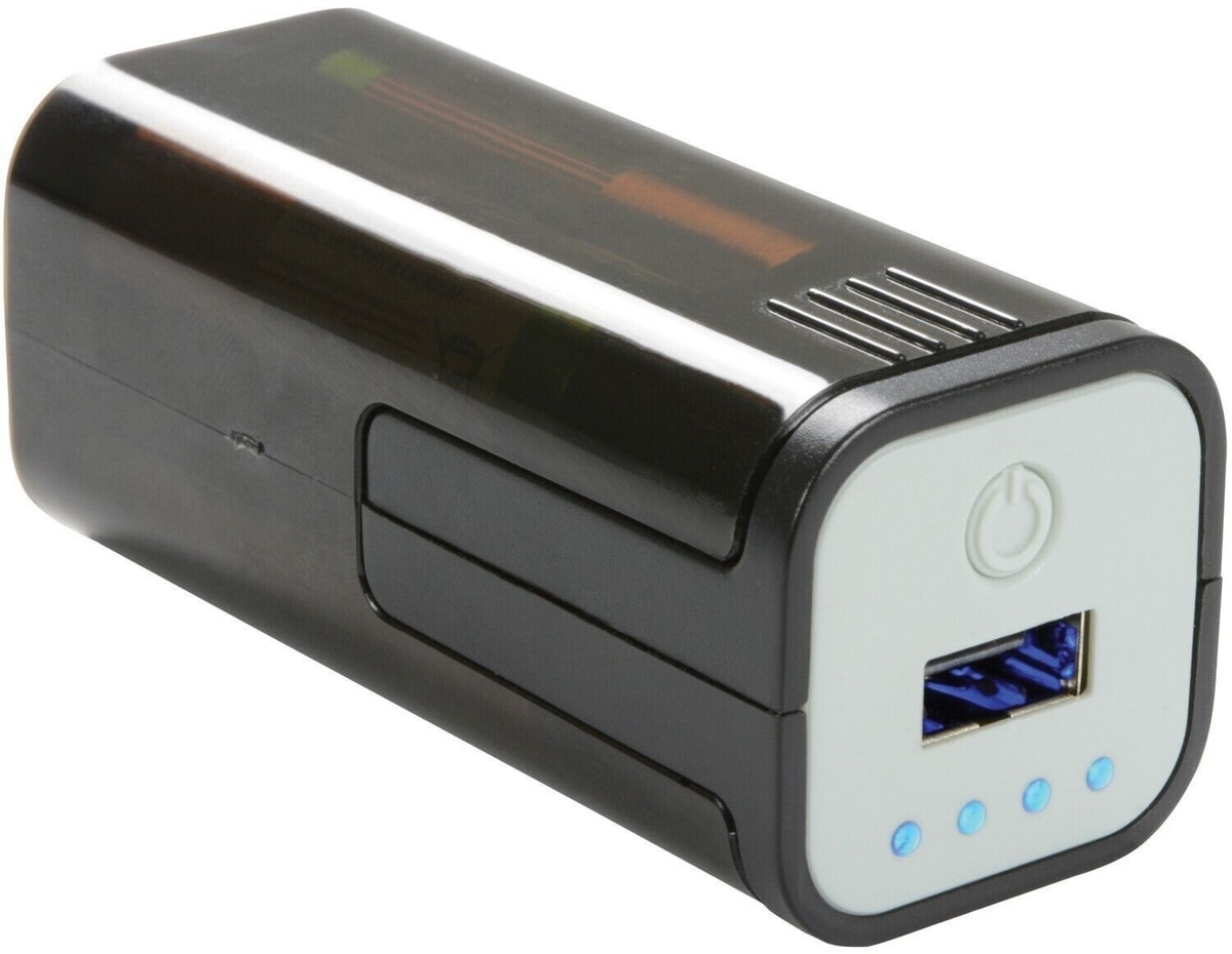Portable Battery Operated Powerbank USB Charger AA Compact Lightweight