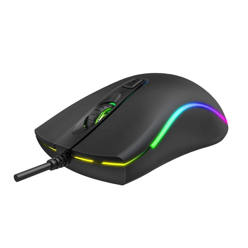 Gaming Mouse 7 Colour RGB LED Wired USB Mice Lightweight For PC Laptop UK