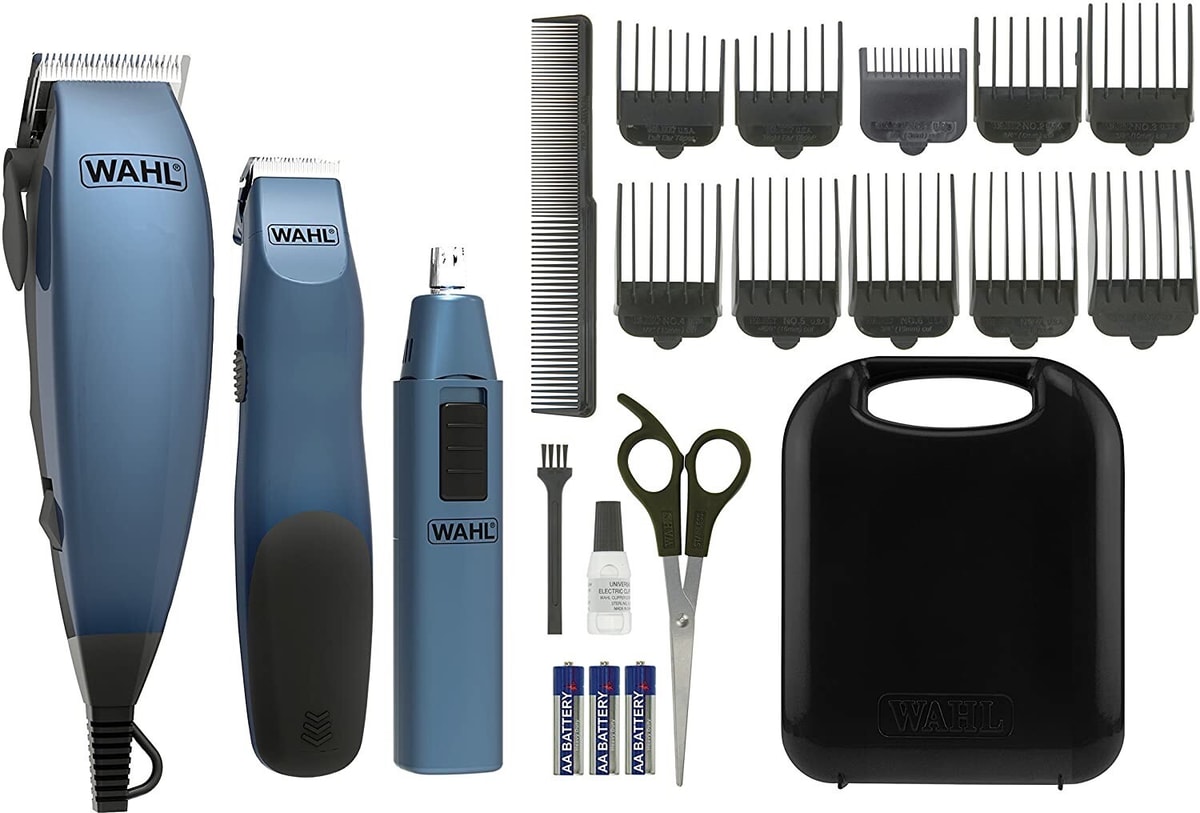 Wahl Complete Mains Hair Clipper Gift Set Beard Trimmer Hair Cutting Machine Kit