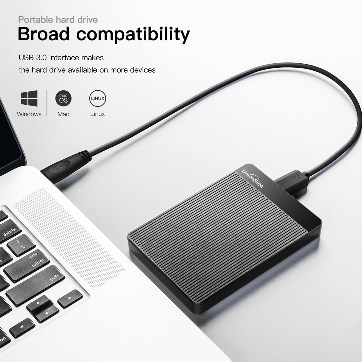 External Storage Hard Drive 500GB 1TB 2TB USB3.0 Back Up HDD For PS4/5 Xbox One