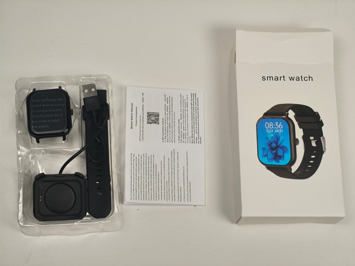 Smart Watch Tracker Bluetooth Touch Screen Heart Rate Step Counter Android