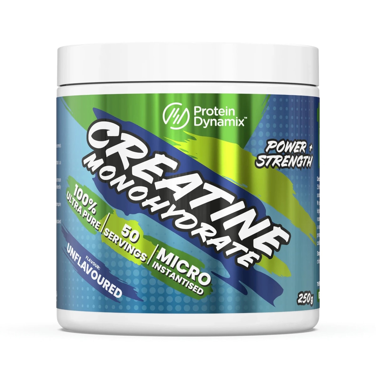 Pure Creatine Monohydrate Powder 250g Strength & Muscle Gainer 50 Servings