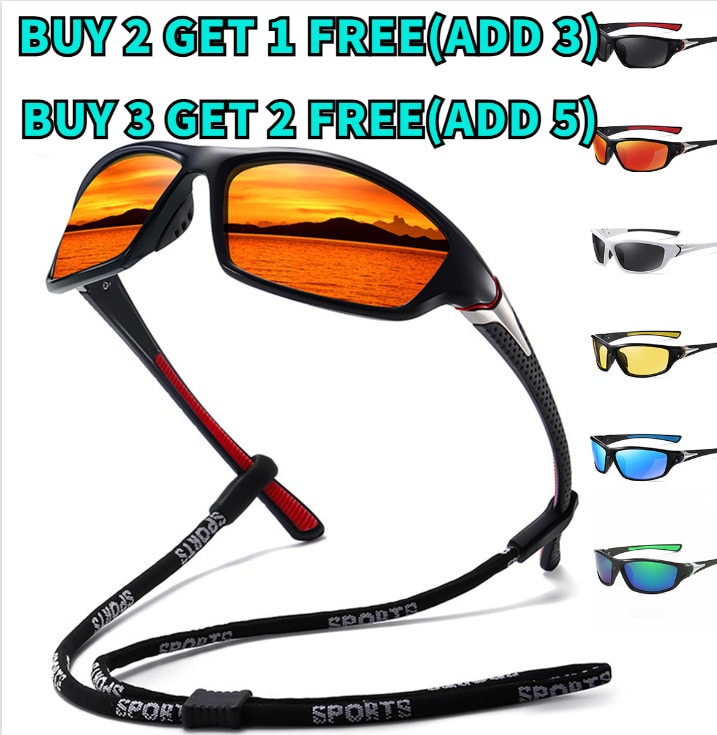 Polarized Sunglasses Men Women Retro Square Sport Fishing Cycling Driving NEW UK