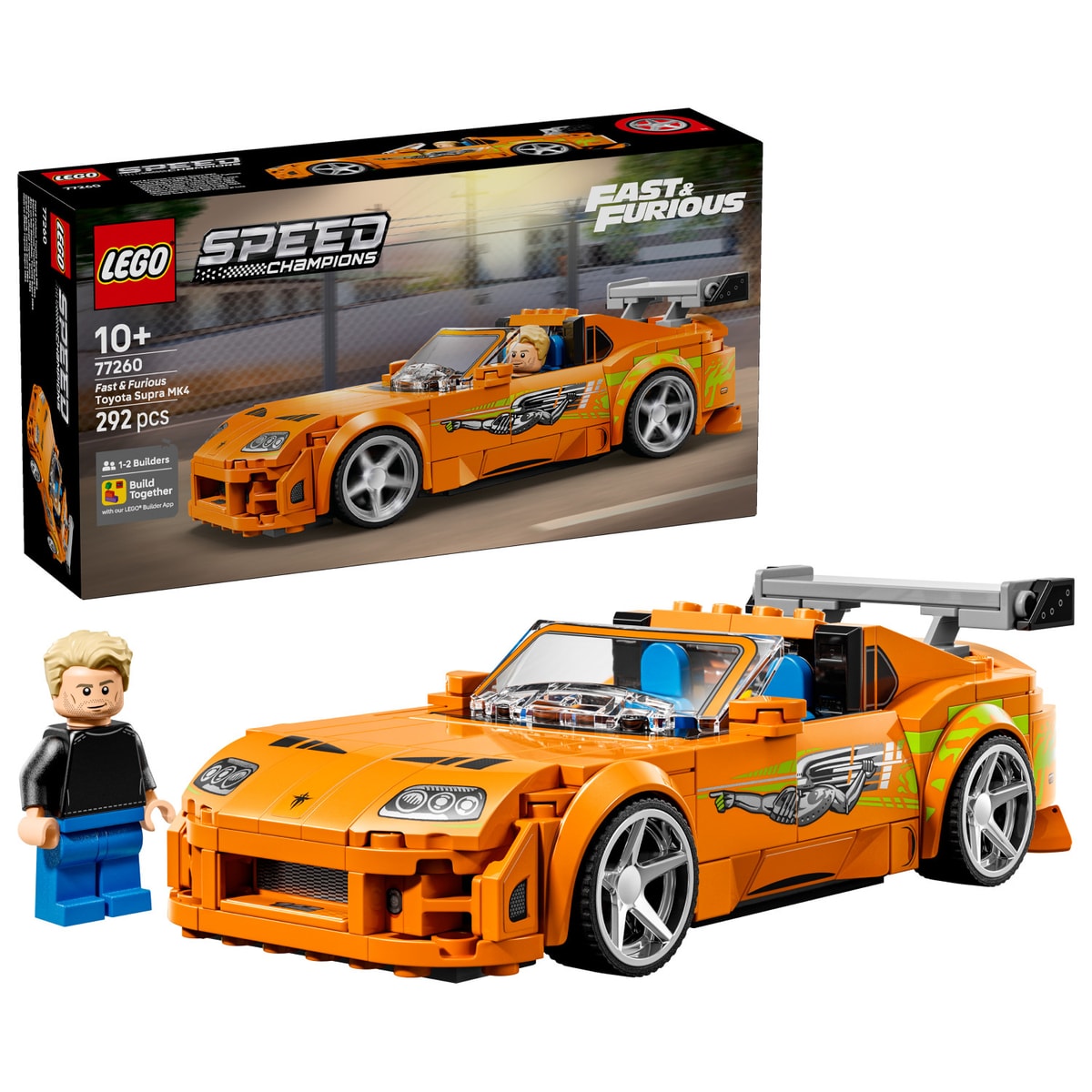 LEGO Speed Champions: The Fast and The Furious Toyota Supra MK4 (77260)