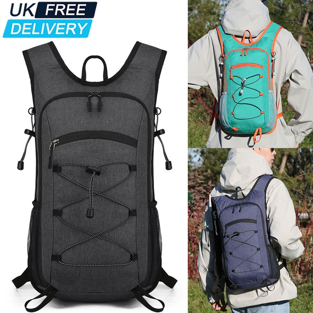 Lightweight Jogging Running Cycling Backpack Travel Hiking Camping Rucksack Bag