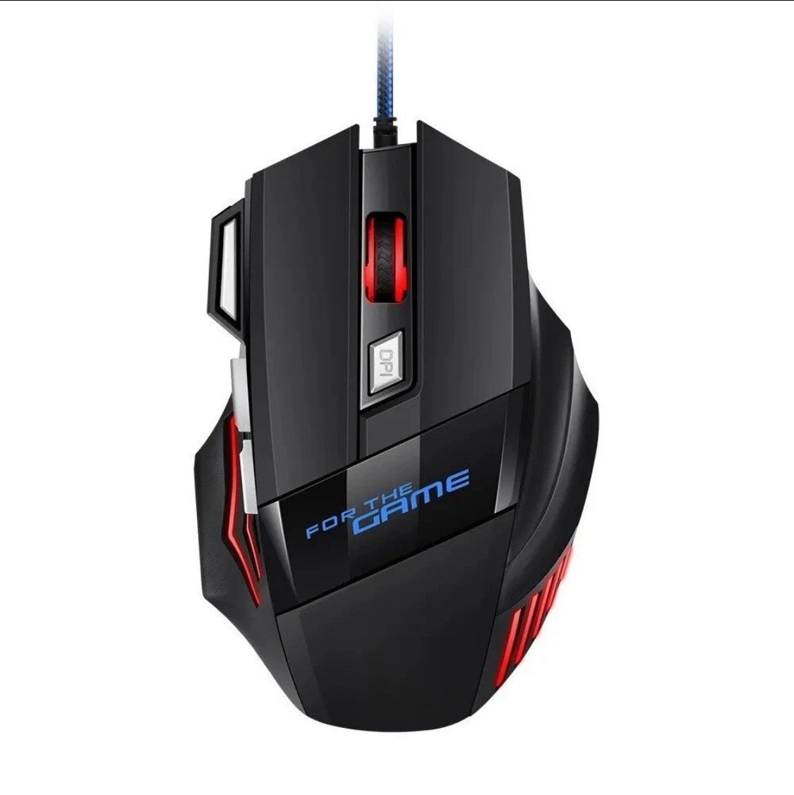 LED Optical PC Gaming Mouse USB Wired Programmable 7 Button DPI Adjustable Mice