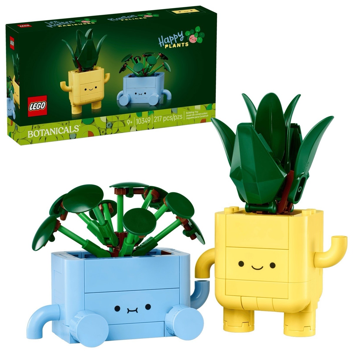 LEGO Botanicals 10349 Happy Plants Set 217 Pieces