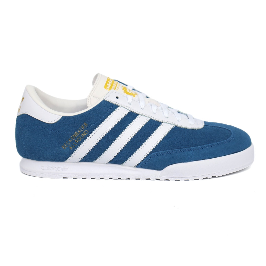 adidas Beckenbauer Blue Mens Shoes Trainers Uk Sizes 7 - 12 B34800 Originals