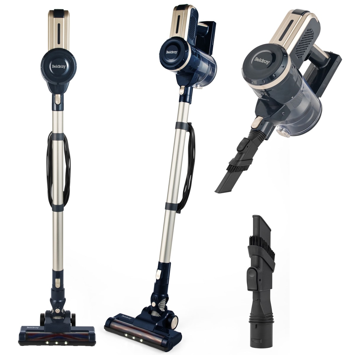 Beldray Turbo Vacuum Cleaner Airxcel Corded 2in1 Crevice Tool (Damaged