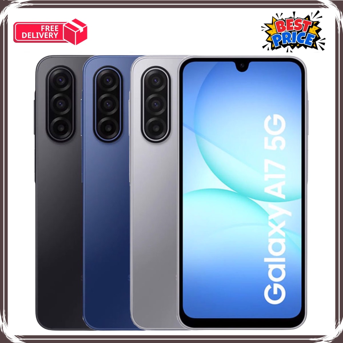 Samsung Galaxy A17 4G/5G 128GB 256GB Unlocked Android Smartphone New Sealed UK