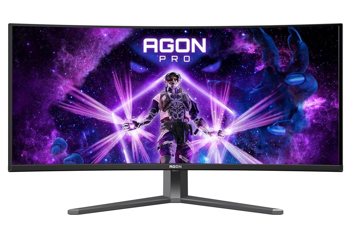 AOC 34 Inch Curved OLED Gaming Monitor AGON PRO AG346UCD Wide Quad HD Black