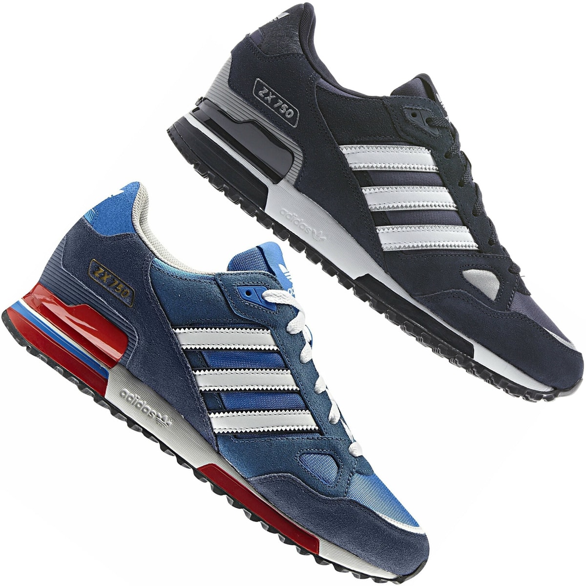 ADIDAS ORIGINALS ZX 750 NEW MEN'S RUNNING TRAINERS SHOES SIZES UK 7 - UK !2