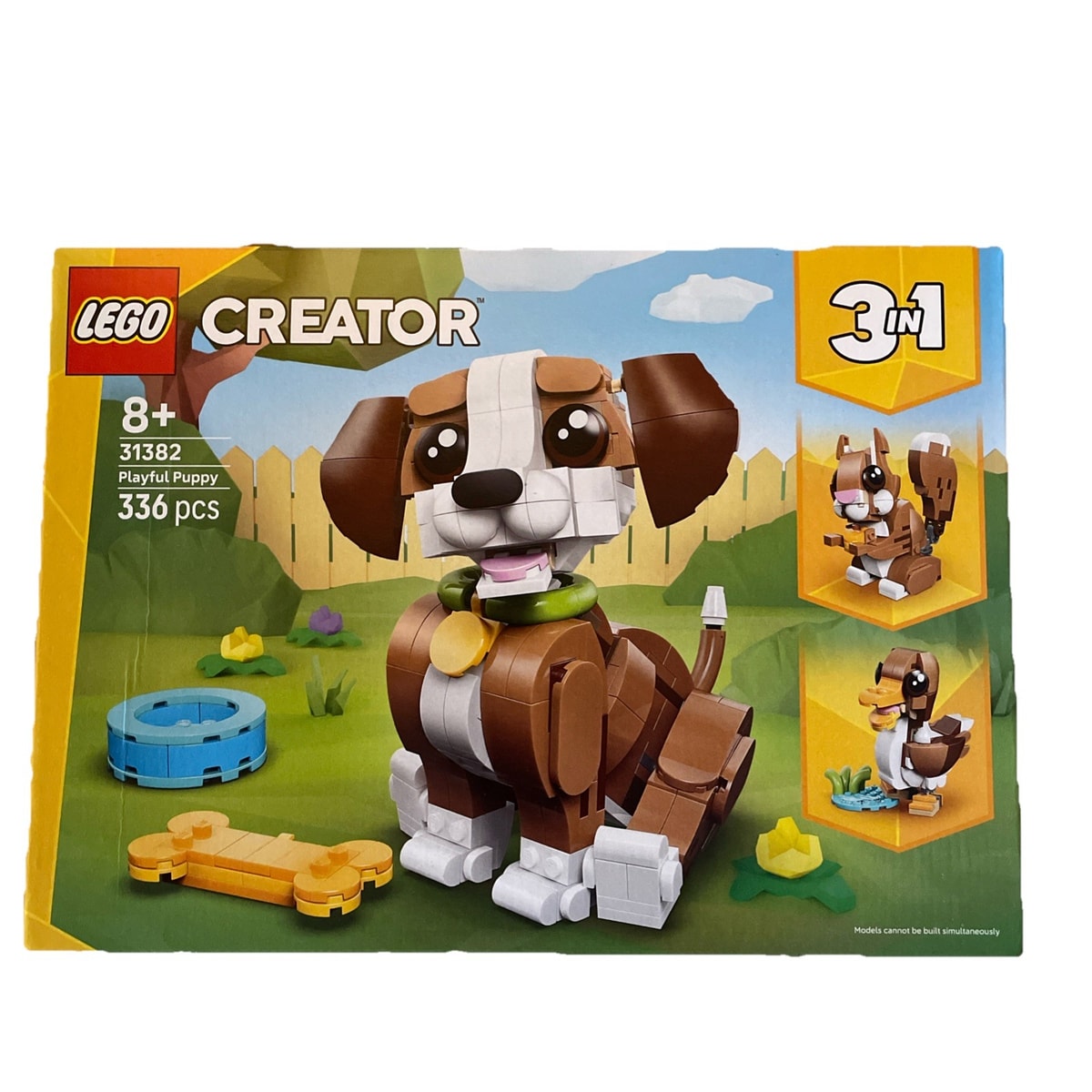 LEGO Creator 31382 Cute Animals: Playful Puppy Dog Age 8+ 336pcs