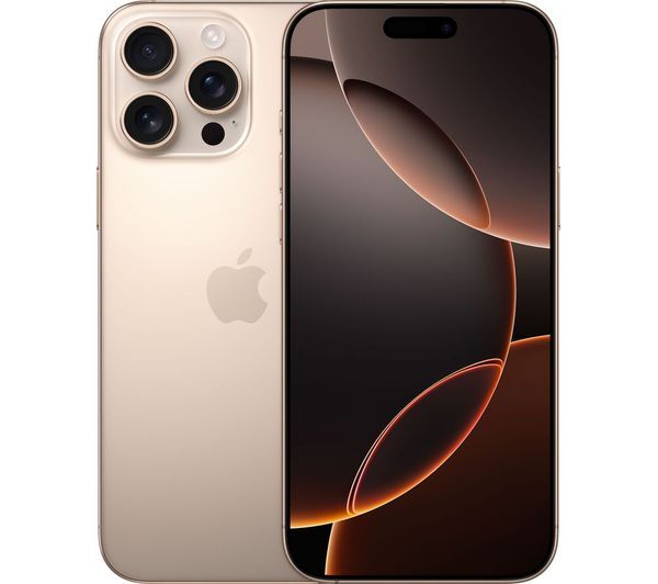 Apple iPhone 16 Pro Max 256GB 5G SIM-Free 6.9" Smartphone - Desert Titanium C