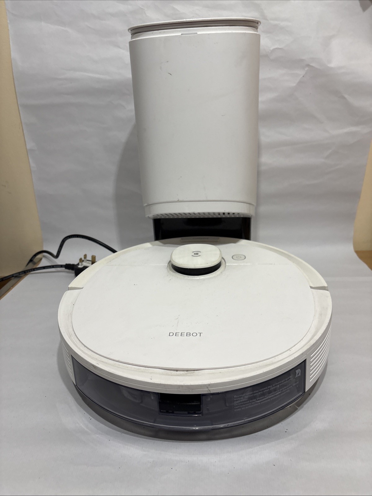 Ecovacs DEEBOT N8+ Robot Vacuum Cleaner and Mop with auto emptying station