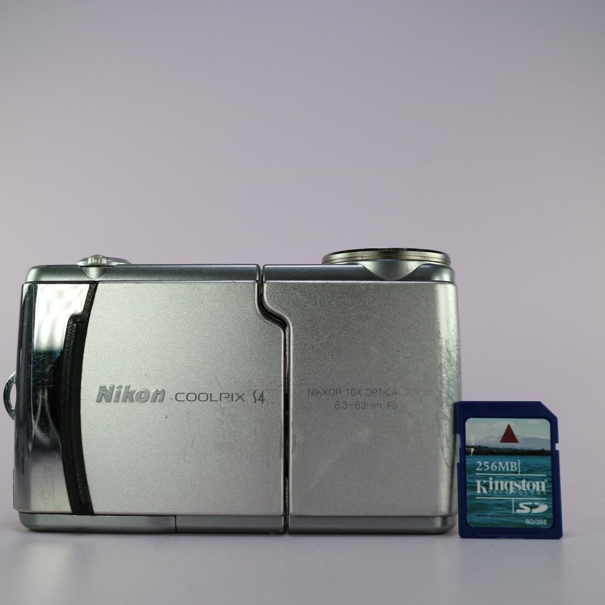 Nikon Digital Camera Coolpix S4 6.0MP Silver Tested