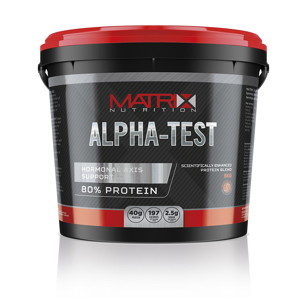 MATRIX NUTRITION - ALPHA TEST OPTIMUM PROTEIN POWDER - ALL SIZES