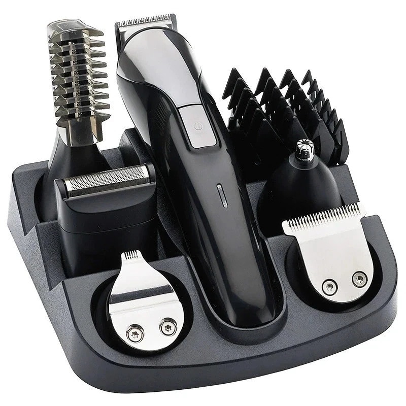 8in1 Beard Trimmer Men Rechargeable Waterproof Cordless Shaver Kit Face Grooming