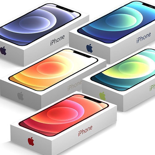 Apple iPhone 12 5G 64GB 128GB Mobile unlocked 1 YEAR WARRANTY NEW re- SEALED