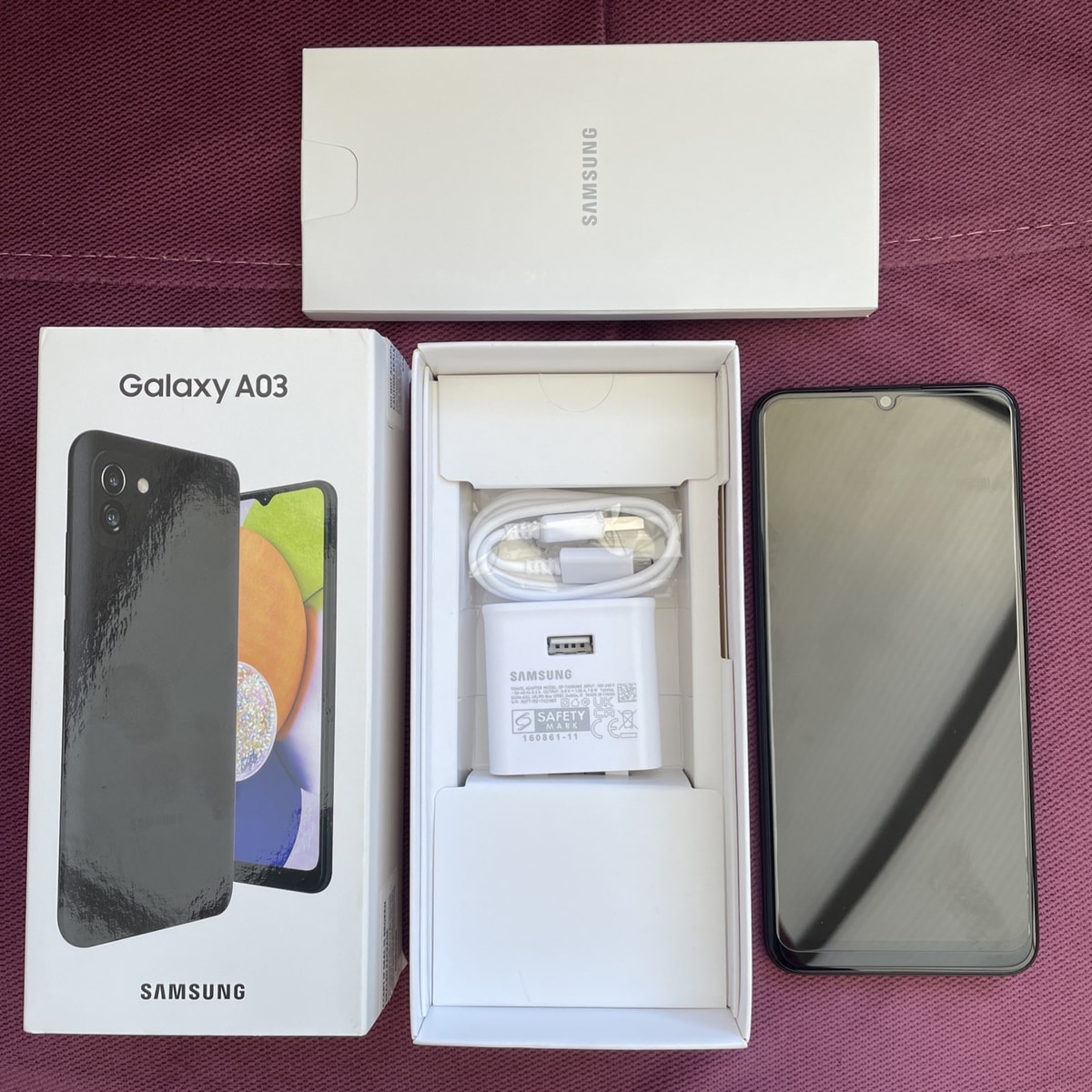Samsung Galaxy A03 SM-A035G/DSN - 64GB - Black (Unlocked)
