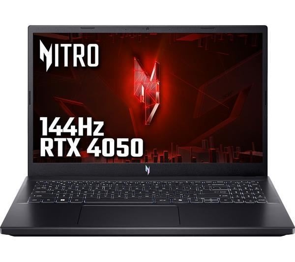 ACER Nitro V15 15.6" Gaming Laptop - AMD Ryzen 7, RTX 4050 - REFURB-B