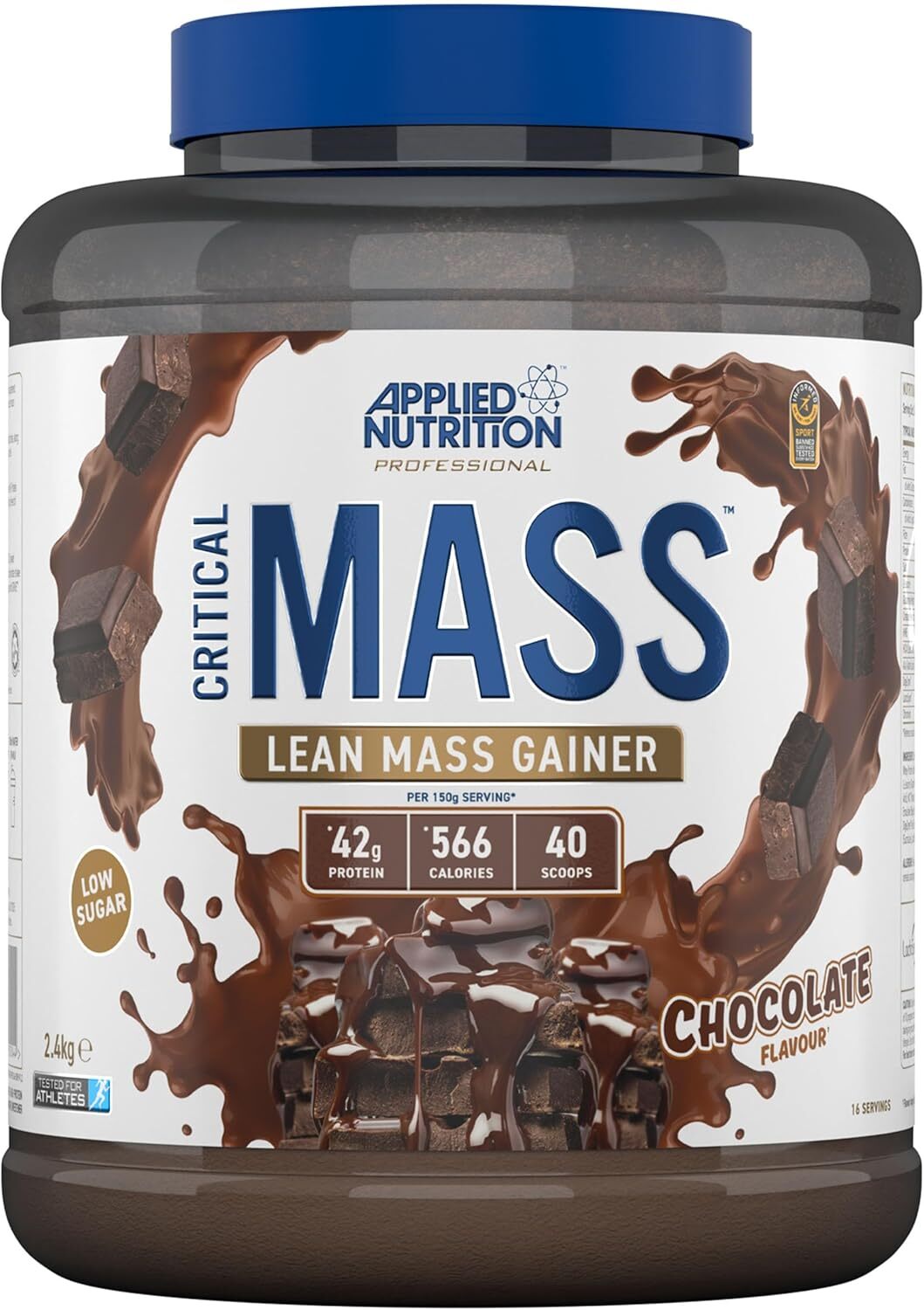Mass Gainer Protein Powder Professional Critical Mass Lean Mass 16 Servings