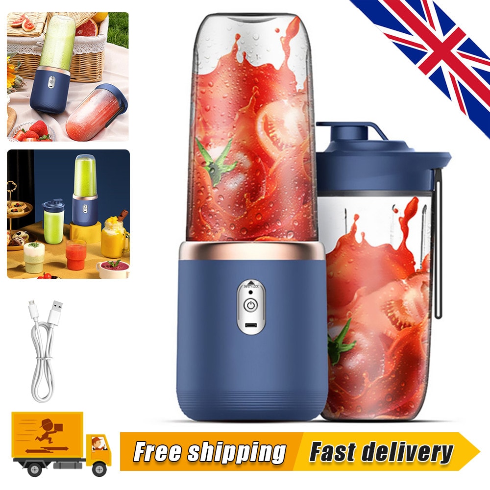 New Electric Mini Juice Maker Portable Blender Smoothie Juicer Fruit Machine UK
