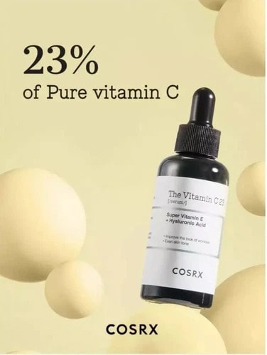 COSRX The Vitamin C 23 Serum - Super Vitamin E + Hyaluronic Acid 20ml