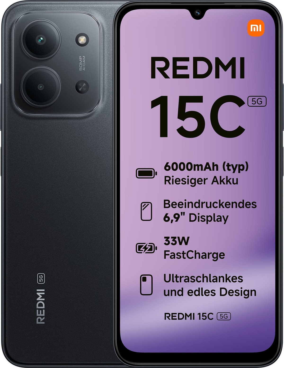 Xiaomi Redmi 15C+ Mobile Phone Smartphone 128GB 6000mAh 17.5cm 13 99936666