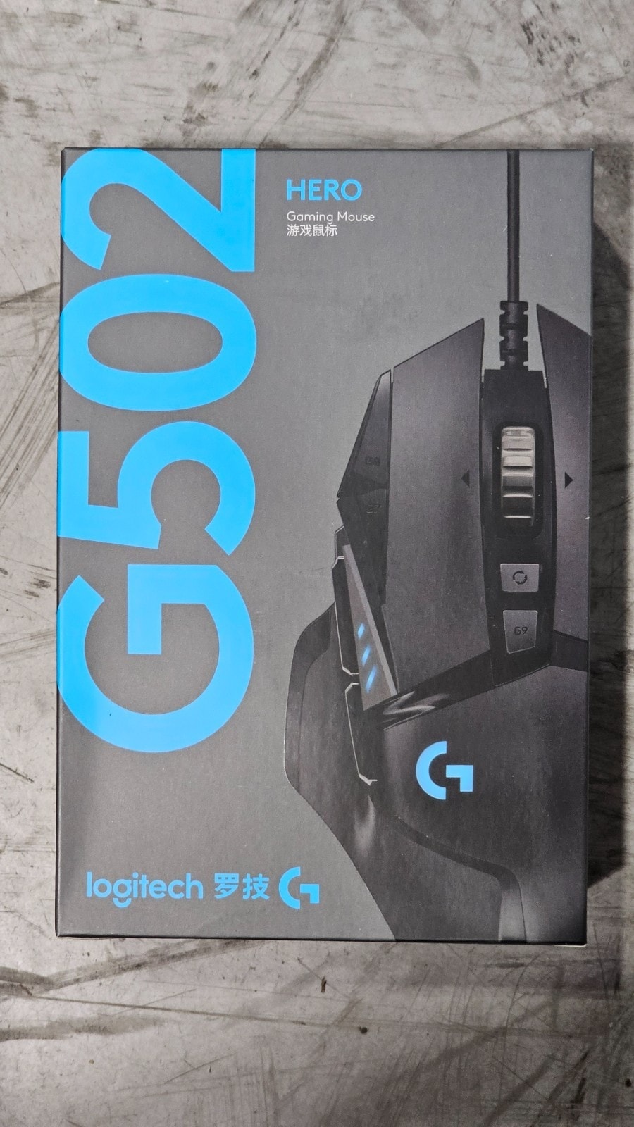 Logitech G502 Hero wired gaming mouse