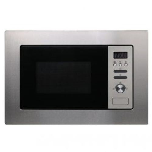 Cookology Built-In Microwave Oven 800W Integrated 60cm 20L - S/Steel BM20LIX