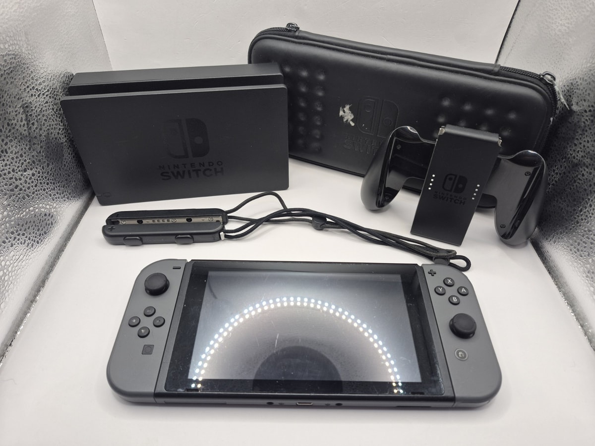 Nintendo Switch HAC-001 Console Grey Bundle With Accessories