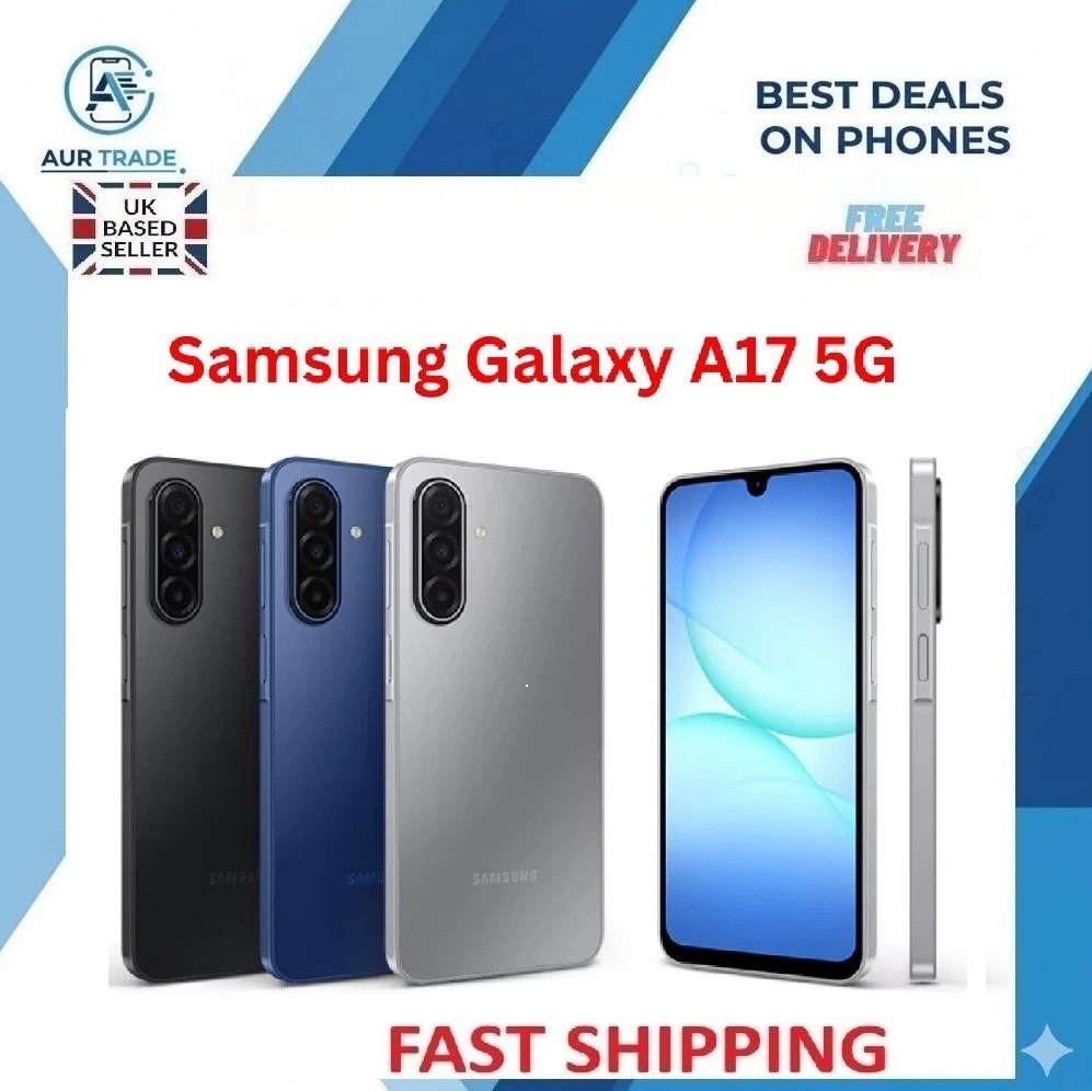 BRAND NEW Samsung Galaxy A17 5G 256GB 8GB RAM Unlocked SMART PHONE -SEALED BOX