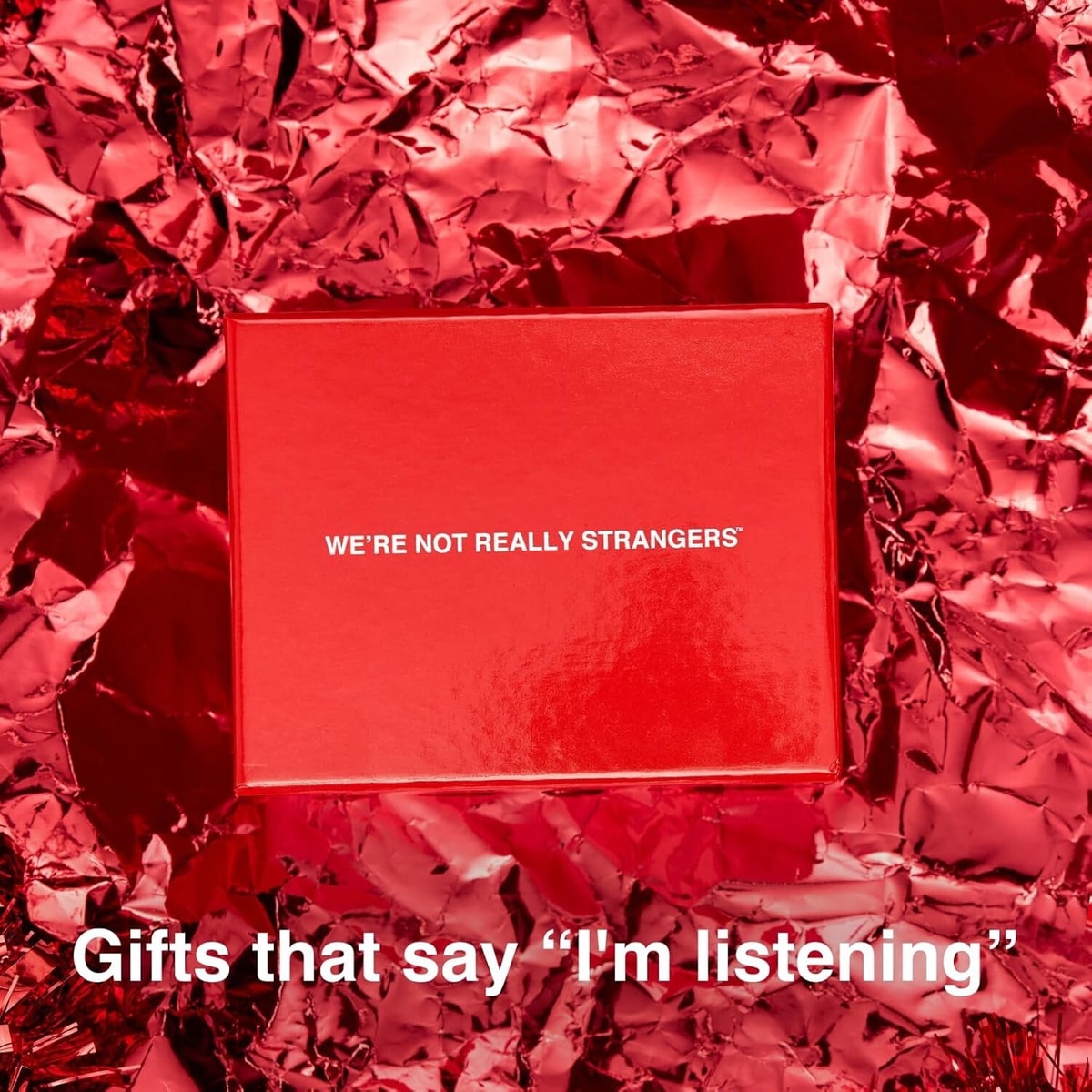 WE'RE NOT REALLY STRANGERS Card Game - Interactive Adult Card Game - Icebreaker