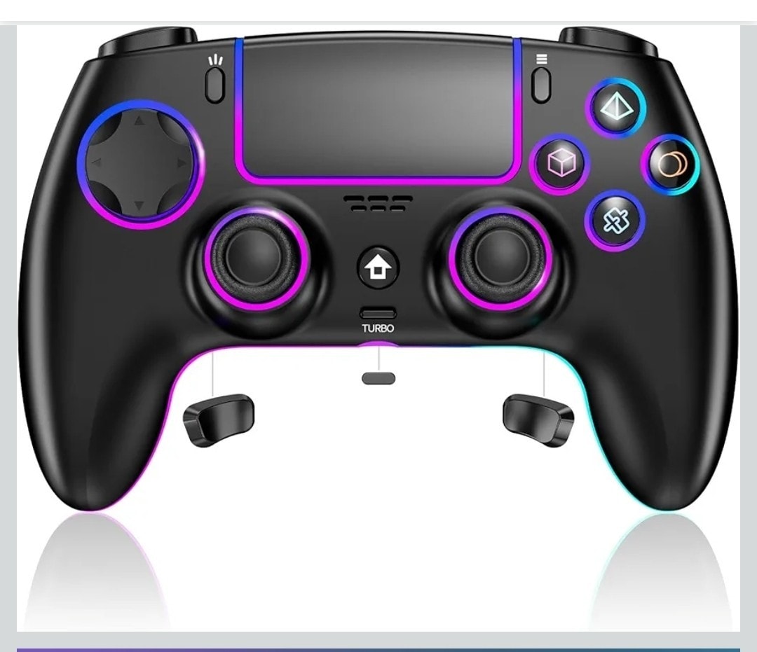 Wireless Pro PS5 Compatiable Controller Gamepad RGB Lights and Dual Vibration
