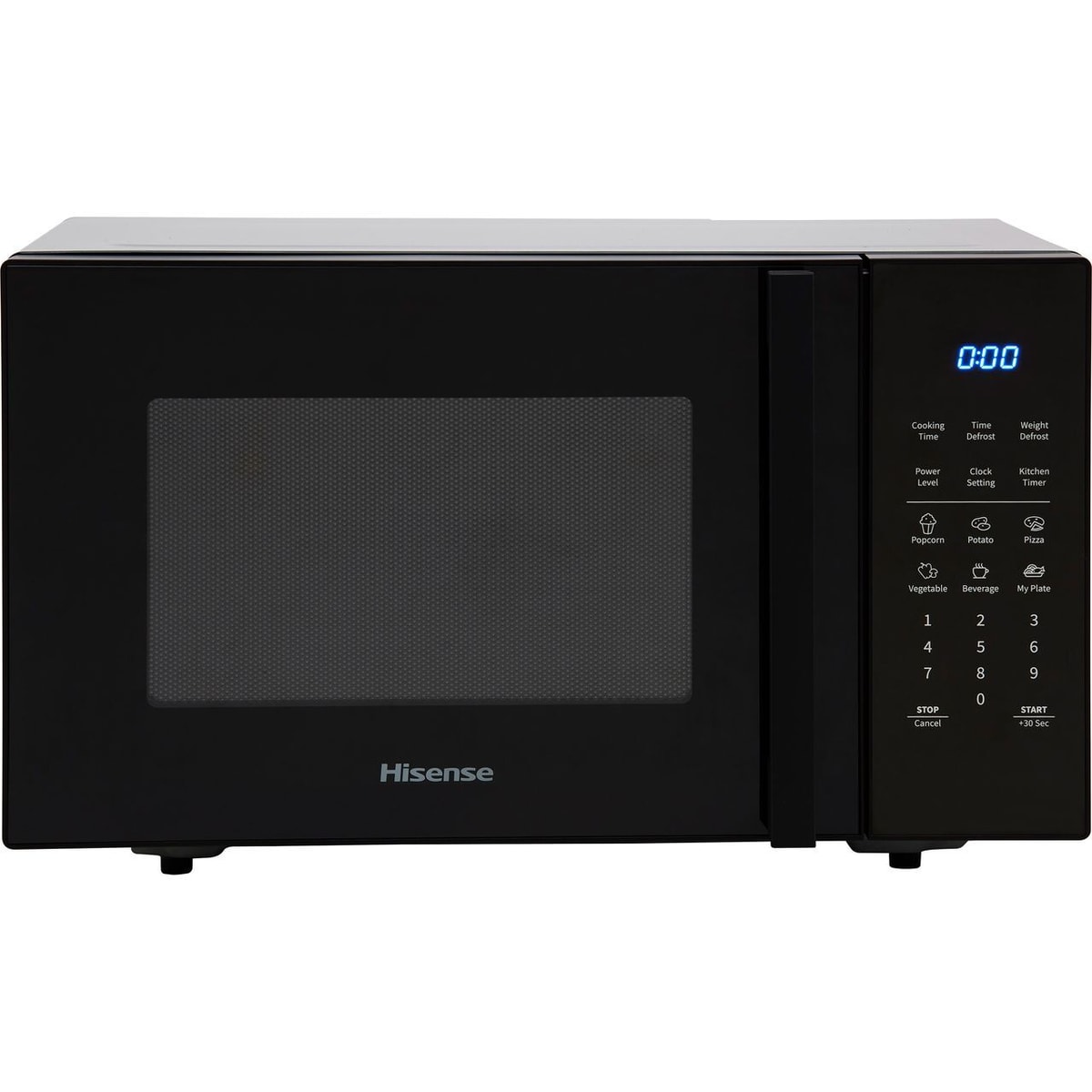 Hisense H23MOBS5HUK 800 Watt 23 Litres Free Standing Microwave Black
