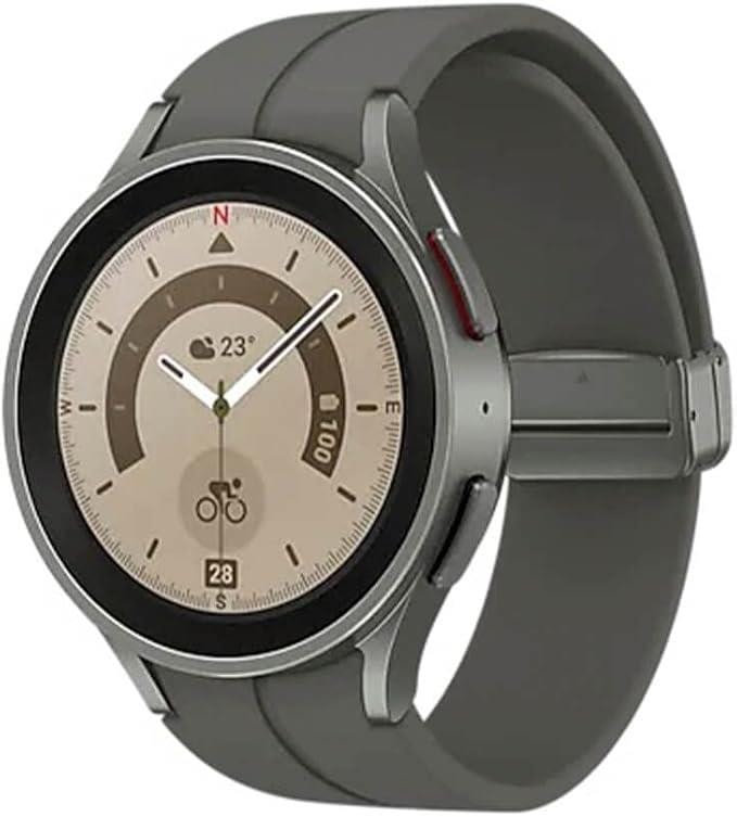 Samsung Galaxy Watch5 Pro 45mm SM-R920 Aluminium GPS Smartwatch Silver