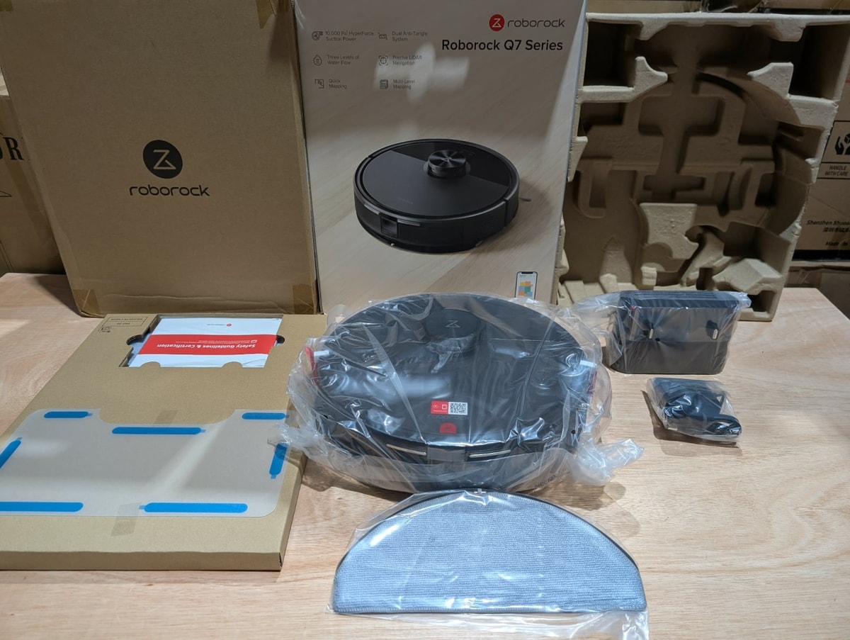 Roborock Q7 M5 Robot Vacuum,10,000Pa Hyper Suction, Anti-Tangle System, Moping