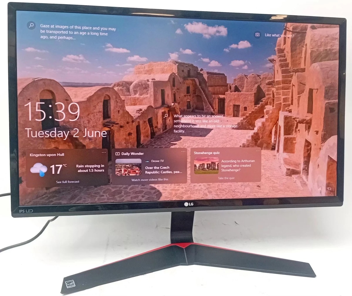LG 24MP59G-P 24” IPS LED Gaming Monitor 75Hz FreeSync-A GRADE