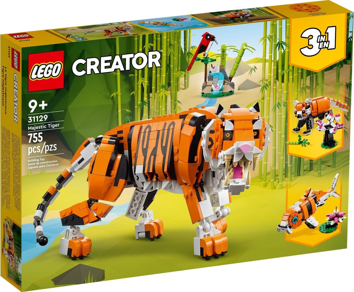 LEGO CREATOR 31129 MAJESTIC TIGER 3 IN 1 New Sealed Sent Securely Boxed Next Day