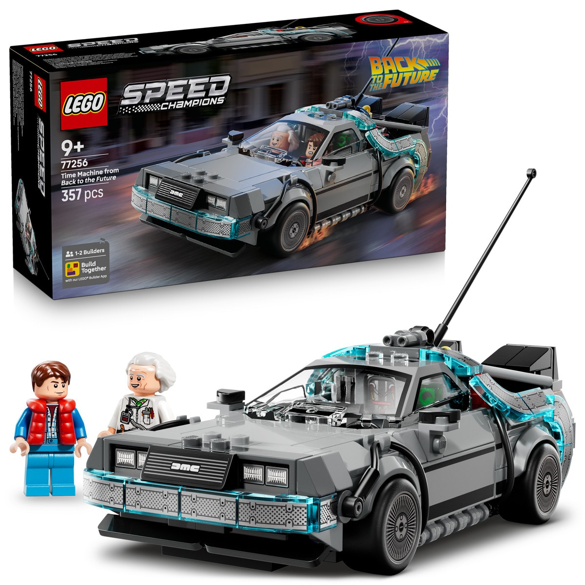 LEGO Speed Champions Time Machine from Back to the Future (77256)