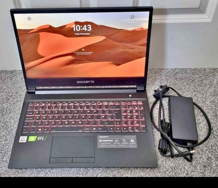 Gigabyte G5 KC Gaming Laptop RTX 3060, I5-10500H, 16GB RAM, 512GB SSD, 144hz