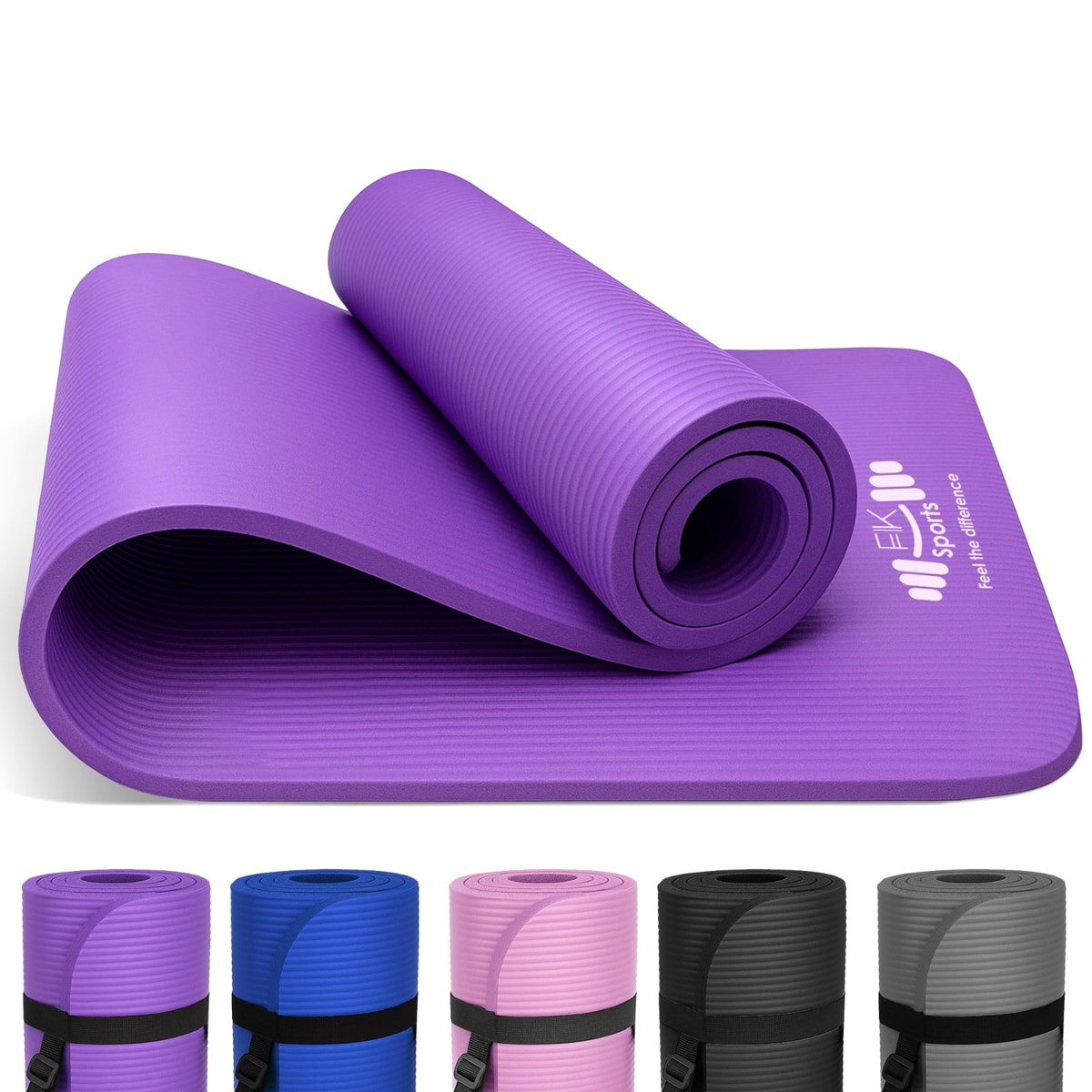 Yoga Mat 20MM Extra Thick Fitness Foam Pilates Mats Non Slip Exercise Home Gym