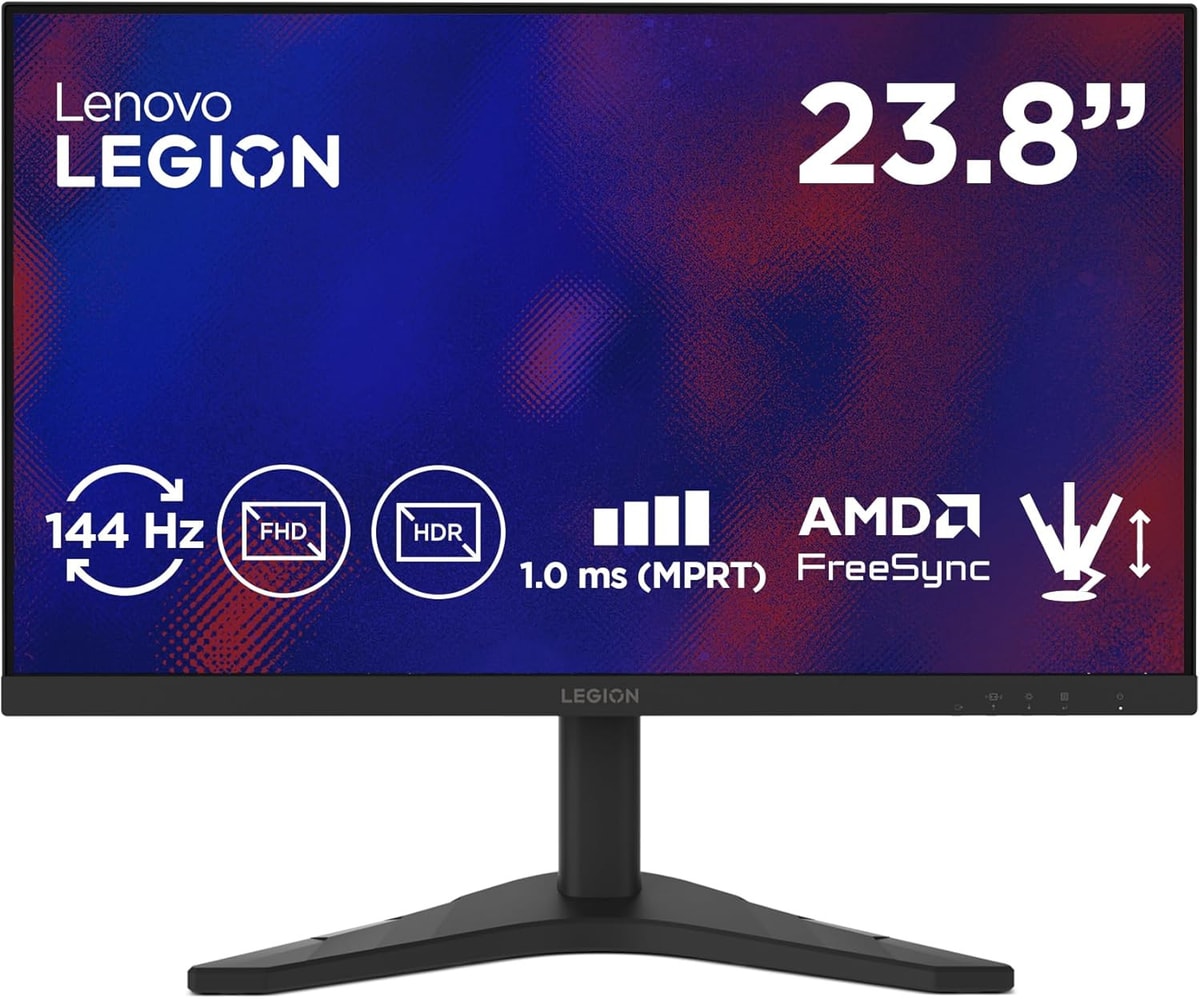 Legion R24S Gaming Monitor 23.8" FHD (1920X1080) IPS, 1Ms MPRT, 144Hz, Ports HDM