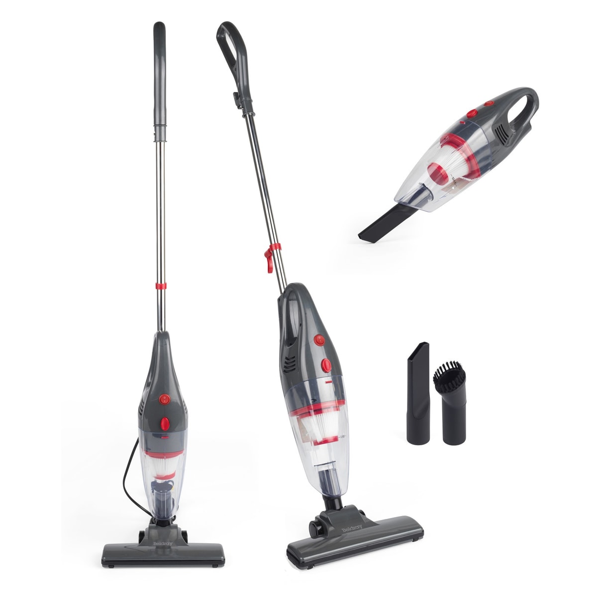 Beldray Vacuum Cleaner Upright Handheld 2 in 1 Bagless Multifunctional Vac 1 L