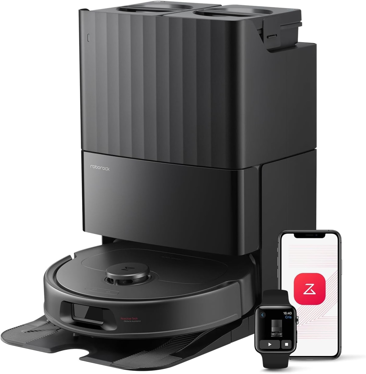 roborock Qrevo Series Robot Vacuum Cleaner with Mop, 10,000Pa Suction, Upgraded