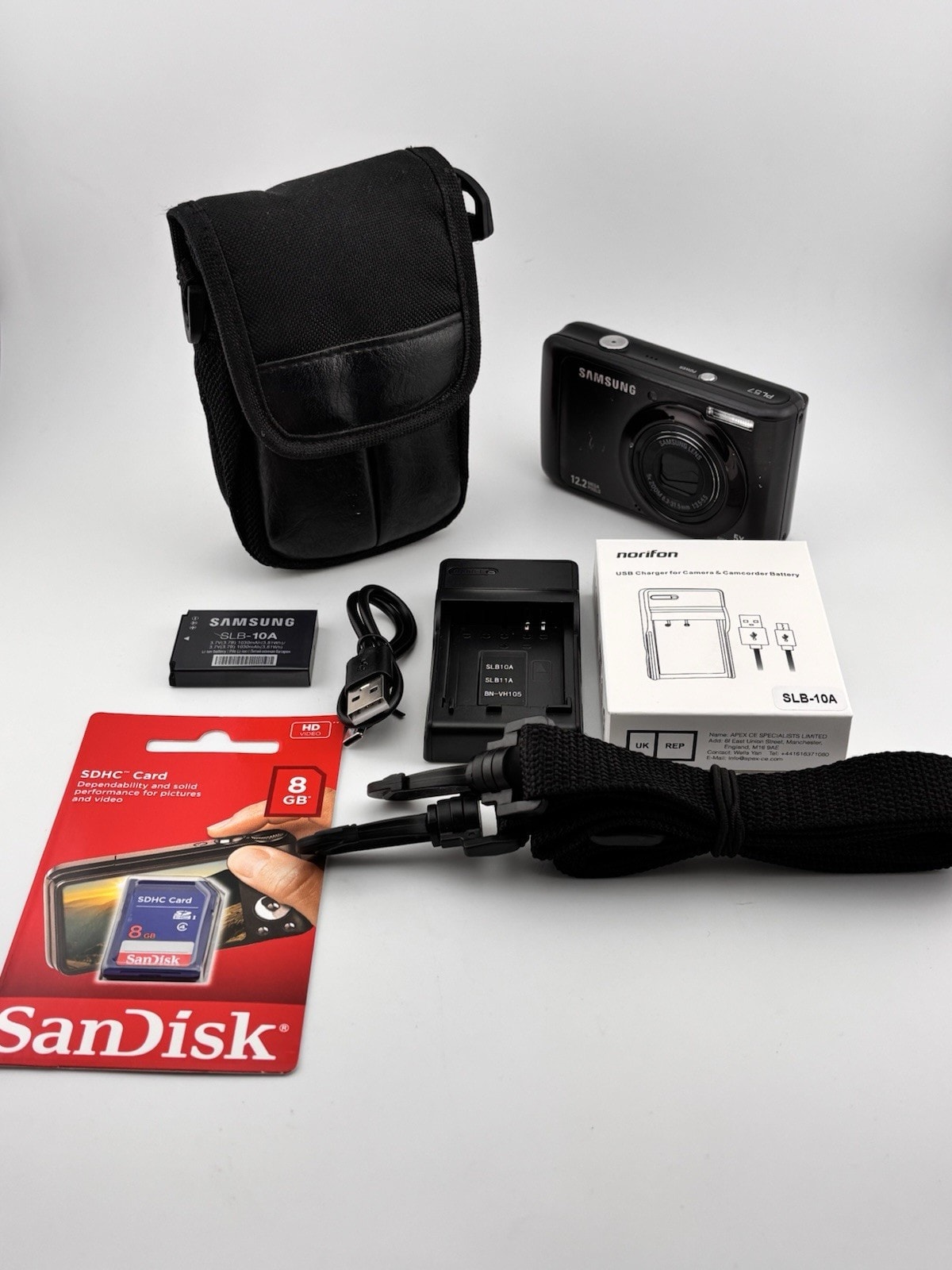 Samsung PL57 Digital Camera 12.2MP Black