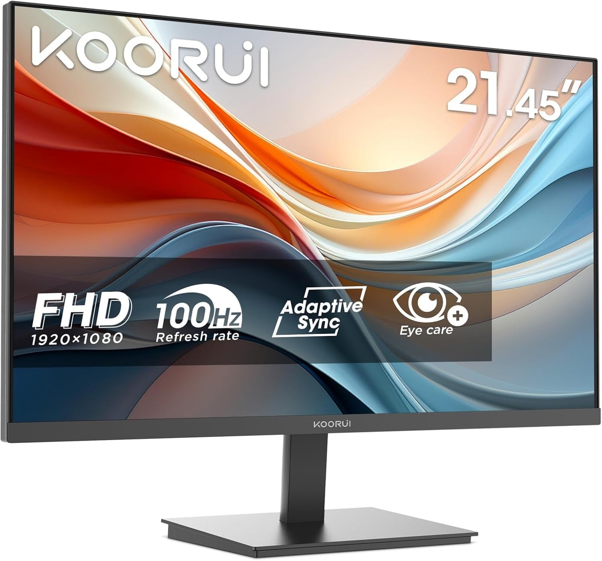E2212F 22 Inch FHD Monitor, Gaming 100Hz, VA Computer Monitors, 1080P Pc Screen,